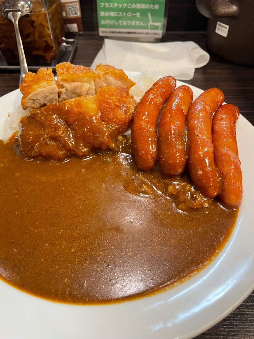 ポークカレー10辛 1辛の24倍の辛さ