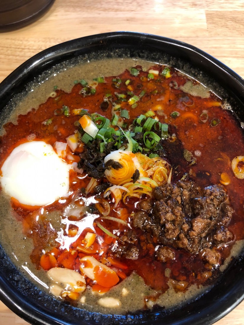 温玉オリジナル坦々麺 辛さ5倍しびれ3倍