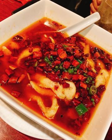 白身魚の激辛沸騰旨煮 激辛
