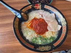天然とんこつラーメン 20辛