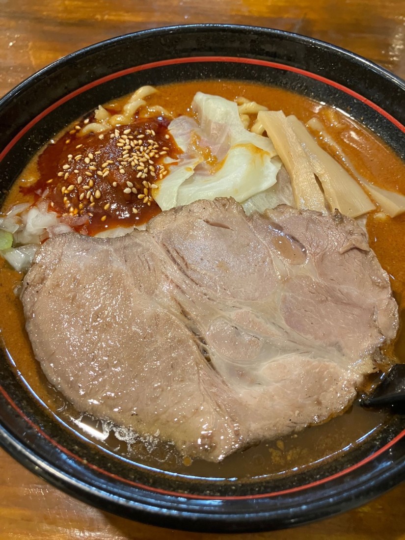 ヒノトリ味噌ラーメン  辛さレベル3 痺れレベル2