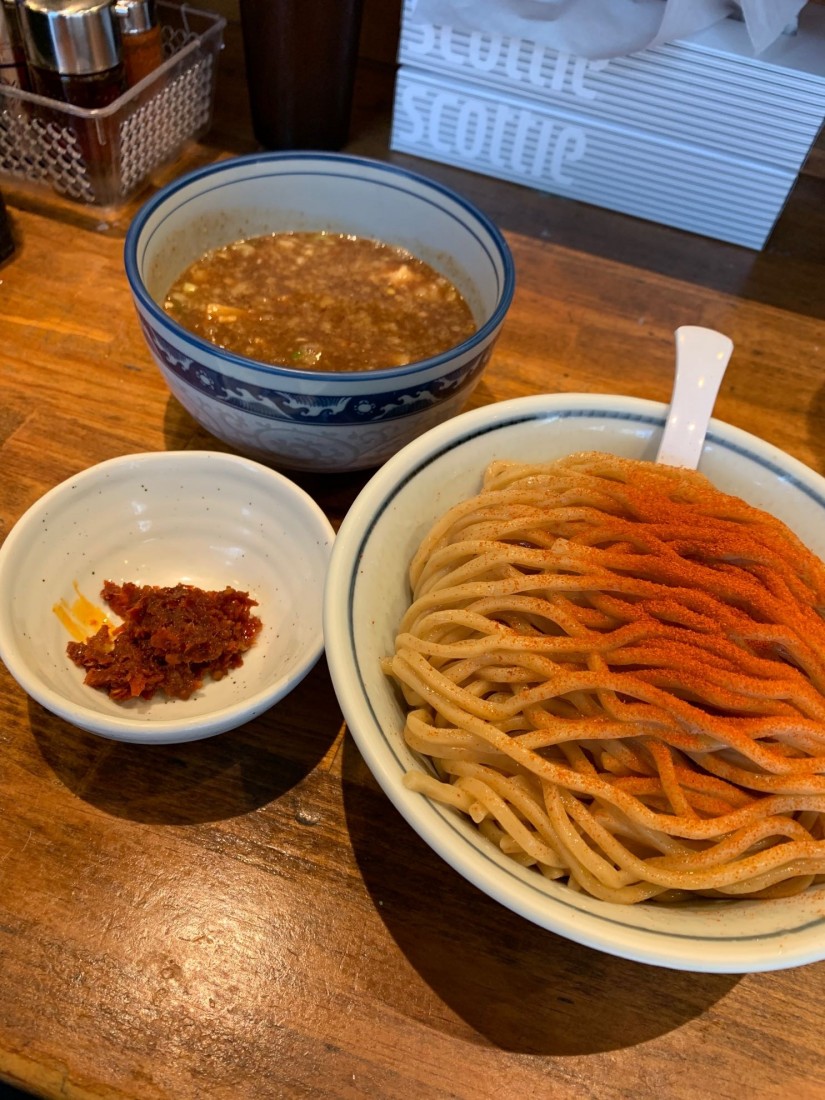 辛つけ麺＋辛味もと