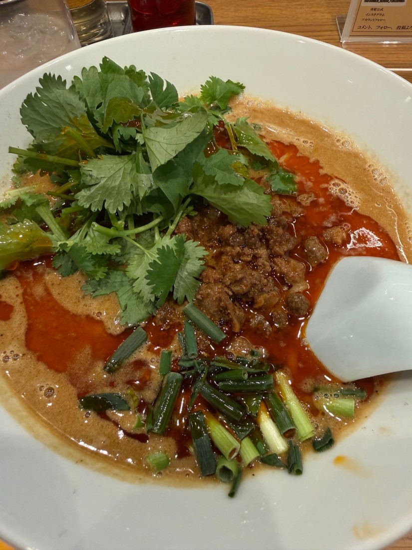 パクチー担々麺 レベル3
