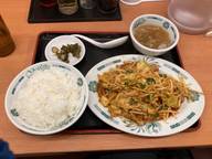 バクダン炒め定食