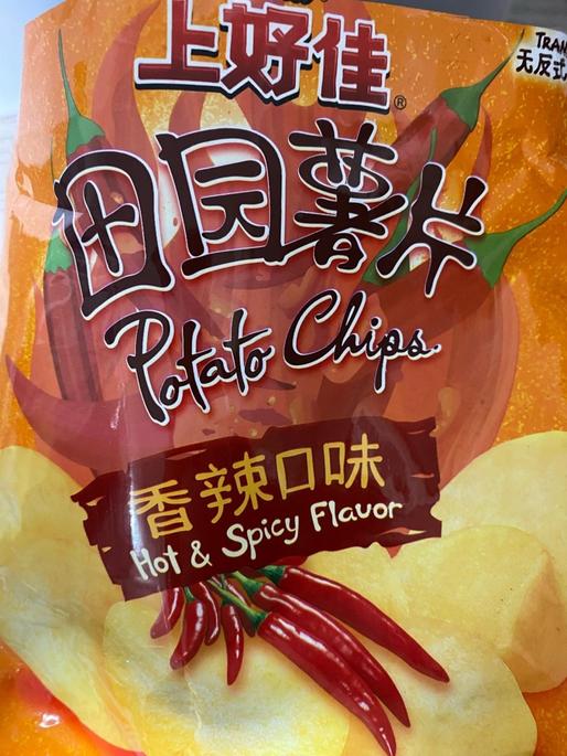 田园薯片 香辣口味