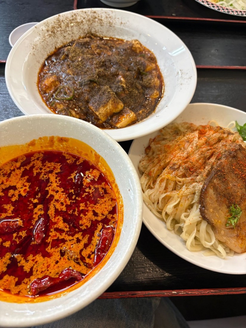 激辛スペシャルつけ担々麺  陳麻麻婆丼  激辛