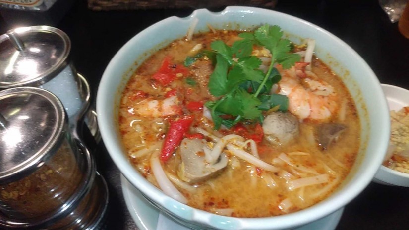 クイッティオ・トムヤム 一番辛く