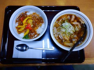 ダブル埼玉セット スタカレー丼の方