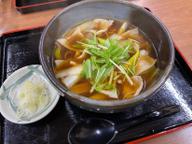 辛口肉そば 辛め