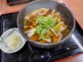 辛口肉そば 辛め
