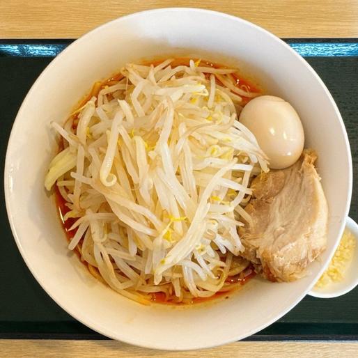 味玉赤ラーメン
