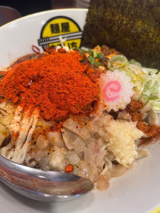 汁なし麻婆麺  辛さ追加3枚(最大)