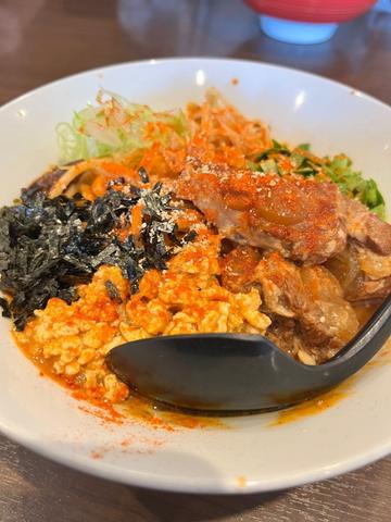 オマール海老香る辛味噌まぜそば 辛さL