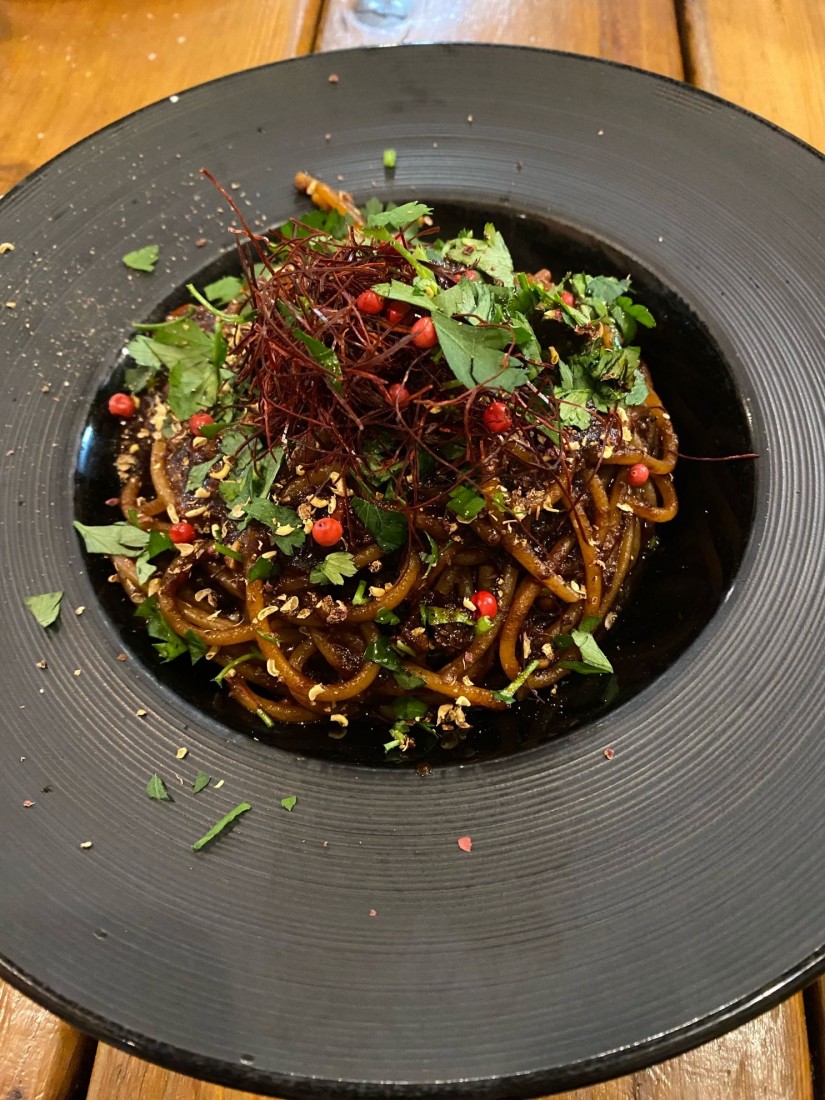 スーパーアラビアータ2025 辛さ5割 4.26KM - パスタ&ワインバル Pasta