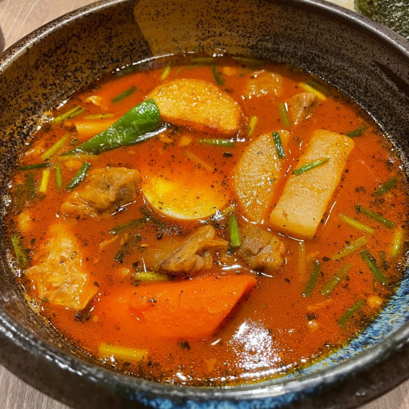 牛すじと大根のスープカレー 30番