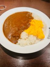 ポークカレー スクランブルエッグトッピング 20辛