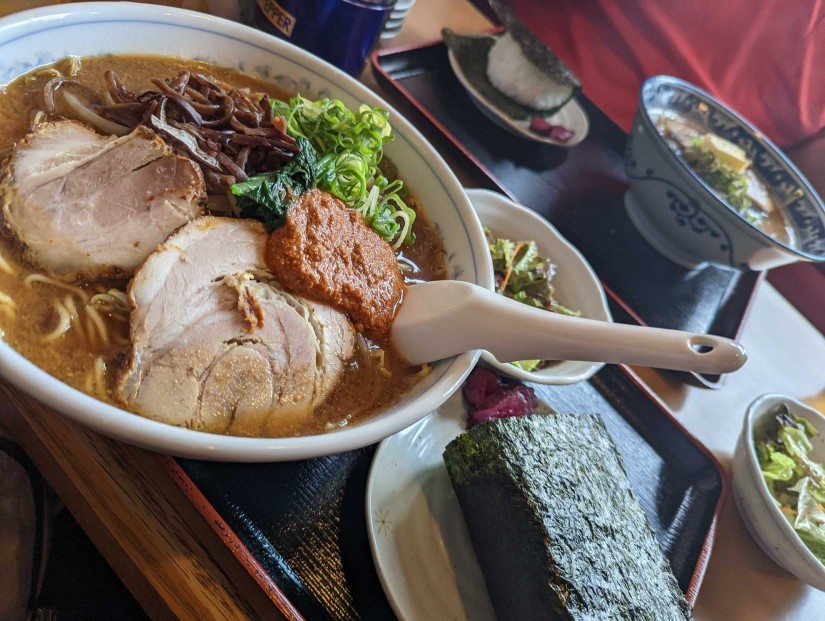 辛みそラーメン大盛り