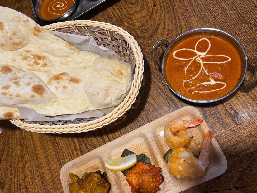 エビマヨチキンティッカセット SUPER HOT