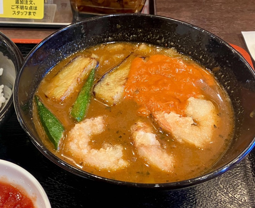 The海老スープカレー 2辛