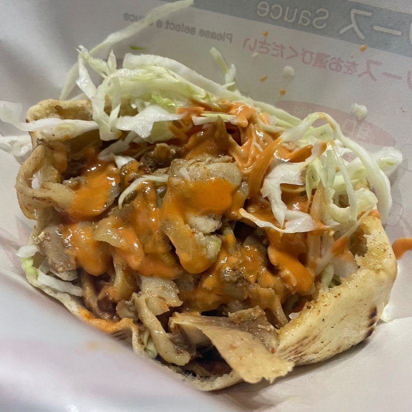 ケバブサンド 辛口