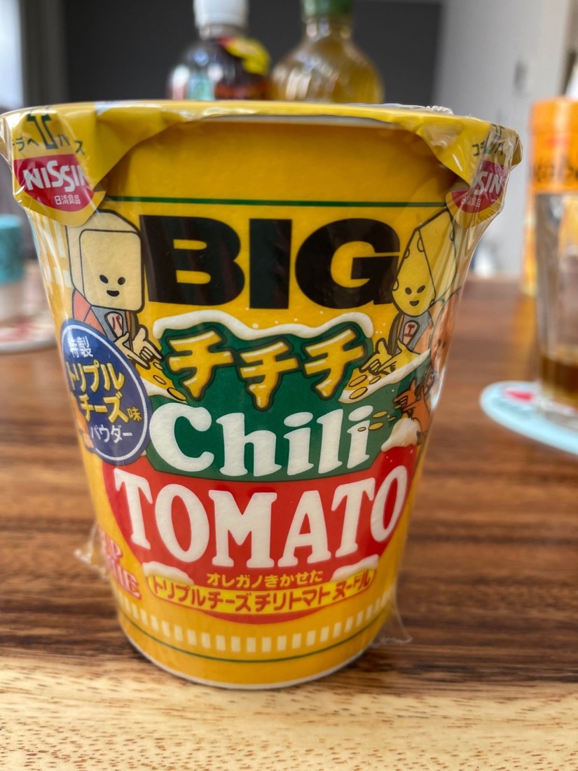 トリプルチーズチリトマトヌードル