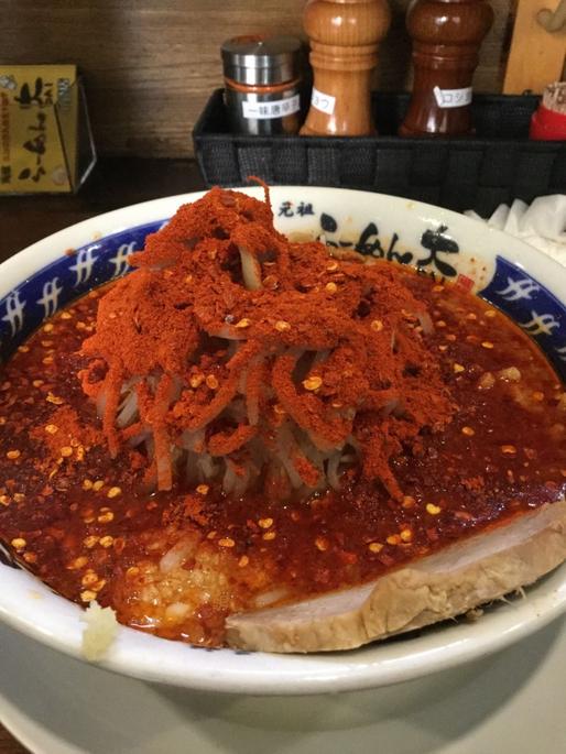 辛唐ラーメン 辛さMAX 辛さ極増し