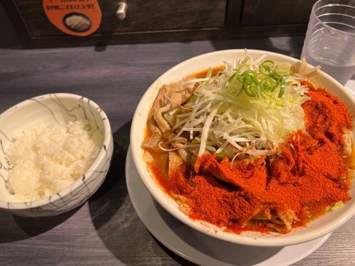 辛口肉ソバ味噌5辛 5辛