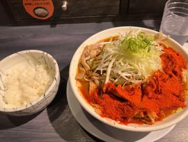 辛口肉ソバ味噌5辛 5辛
