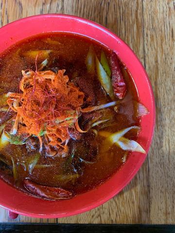 炎の海老麺 マグマ