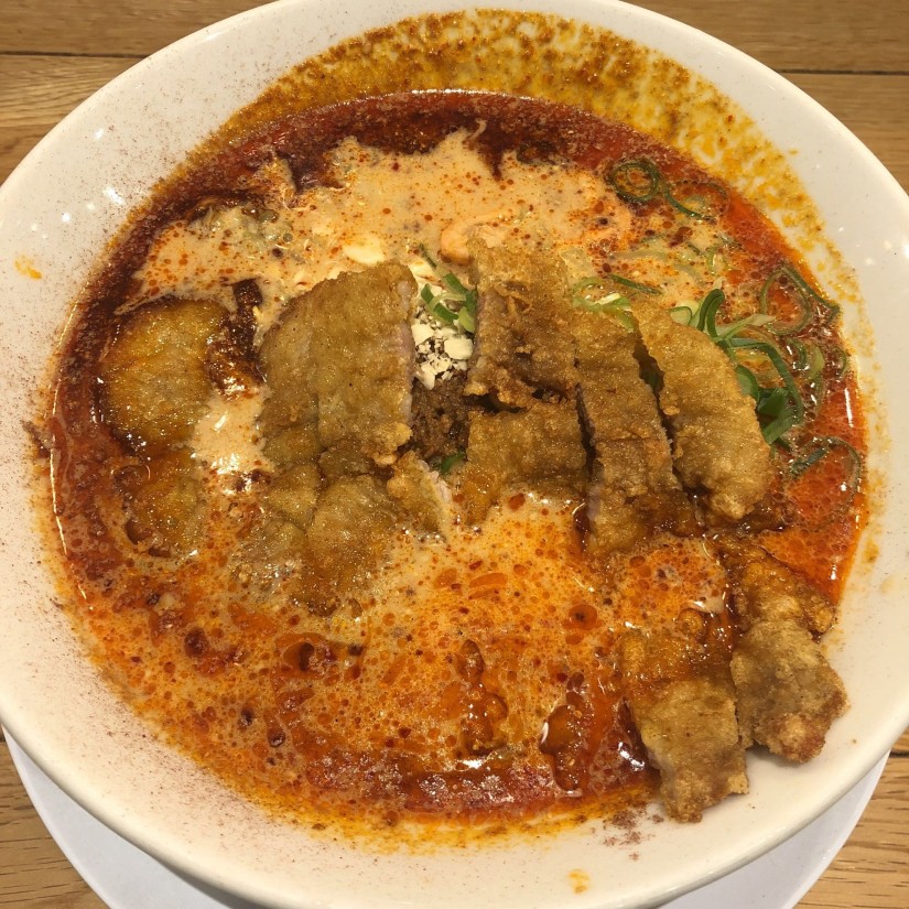 排骨坦々麺 5辛