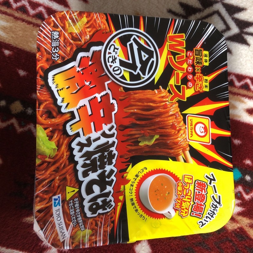 今どきの激辛ソース焼きそば