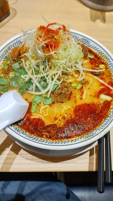 しびれる辛さの麻辣担々麺