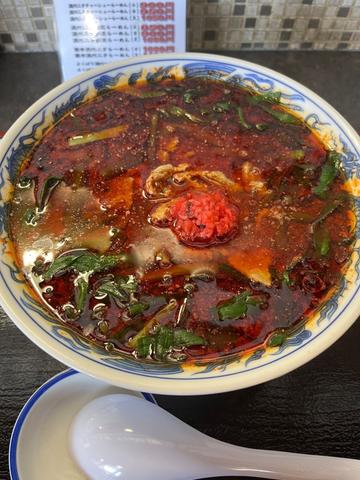 激辛満州ニラらーめん(中) 激辛
