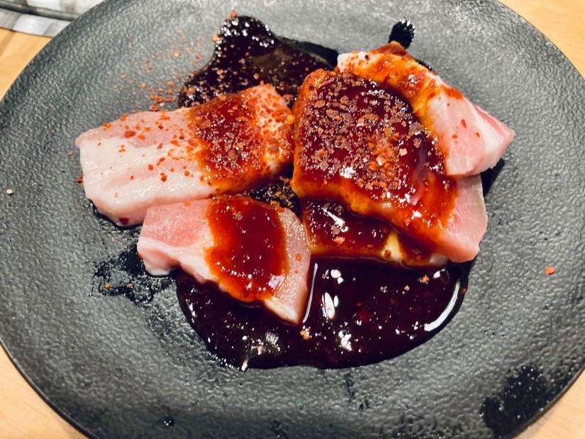 炎の厚切り豚カルビ