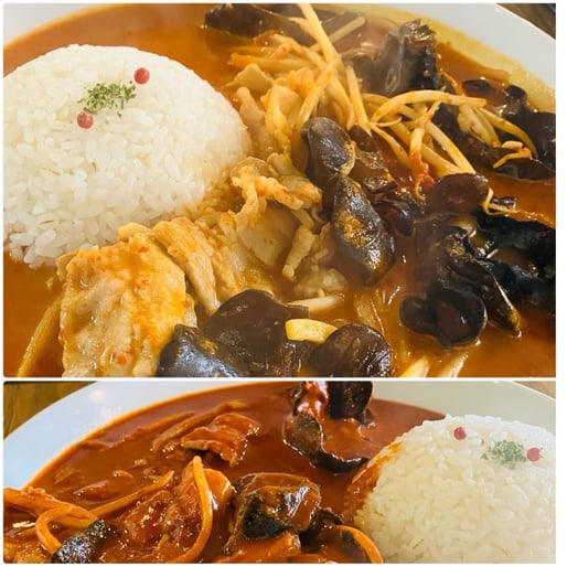 スタミナカレー普通盛 6辛