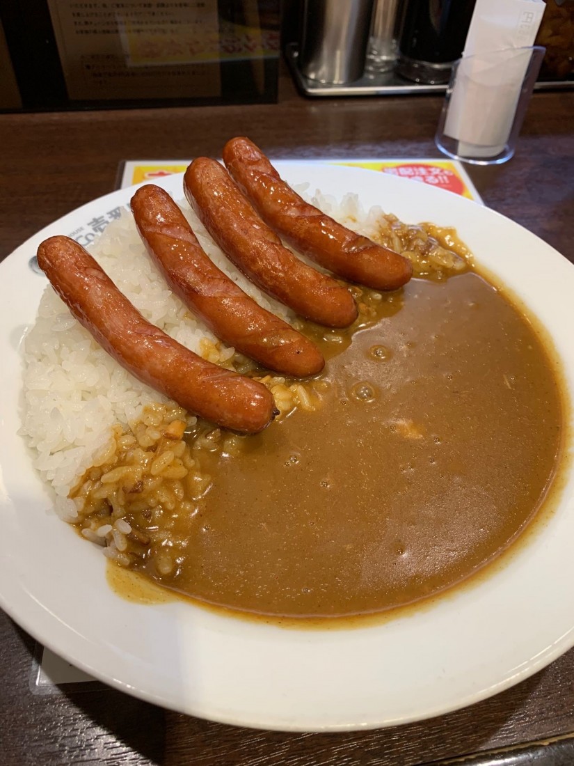 ソーセージカレー 2辛