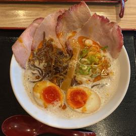 特性赤豚骨ラーメン 辛いメニュー