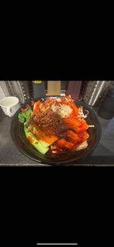 溶岩の坦々油そば  10辛