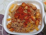 にんにくファイヤー牛丼(中盛)