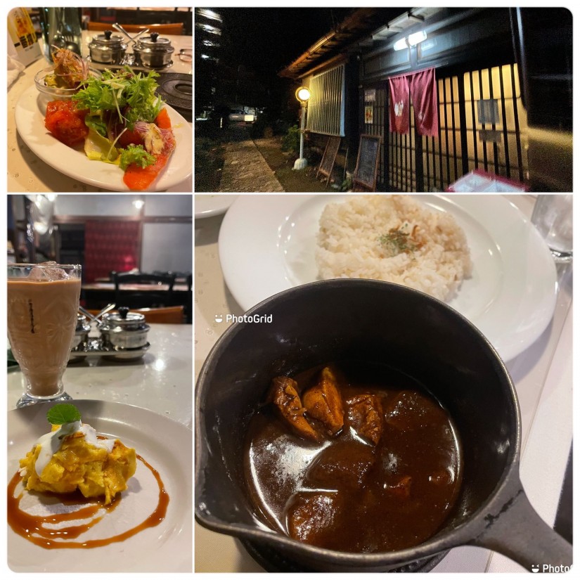 チキンとじゃがいもの煮込みカレー 八倍