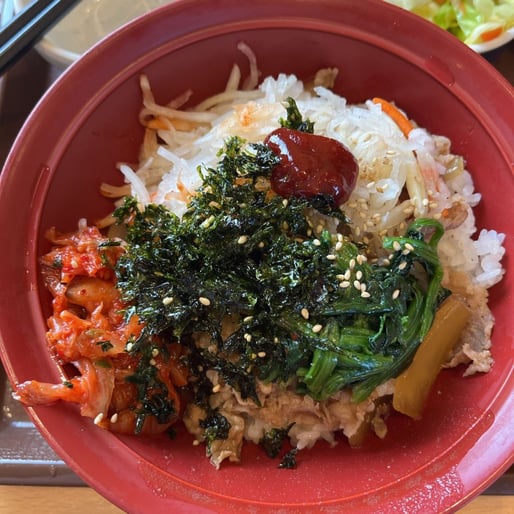 黒ビビンバ牛丼
