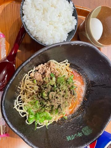 広島式汁なし担々麺 4辛