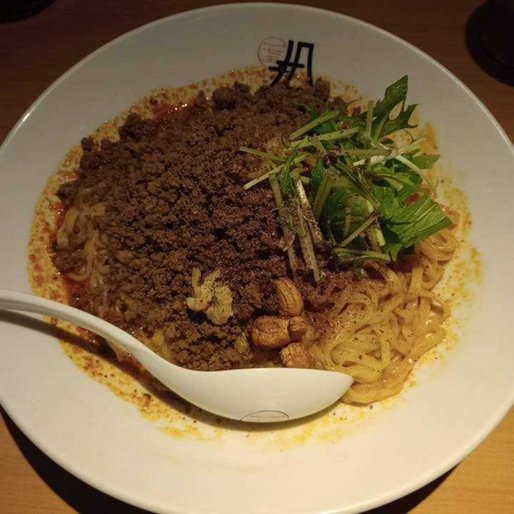 白ごま汁無担担麺 2シビ2辛