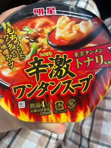辛激ワンタンメンスープ わからん！