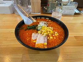 白の辛味噌ラーメン（大盛）