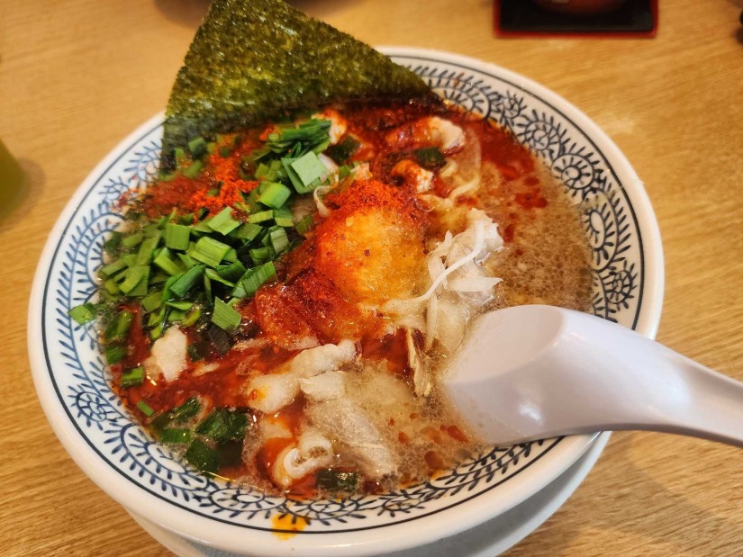 熟成醤油 辛肉そば 3辛