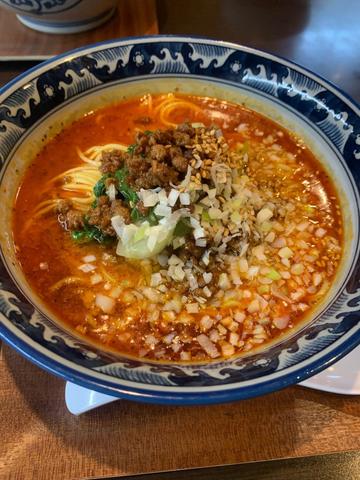 坦々麺 小辛、通常、大辛、激辛、激々辛