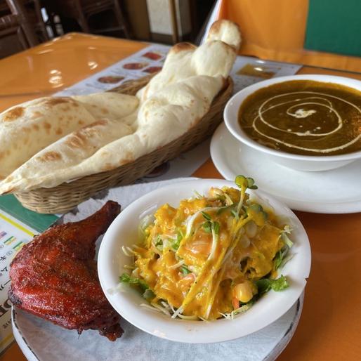 ランチBセット(サークチキンカレー辛さ:5)