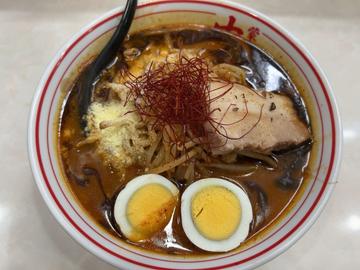 焦がし味噌卵麺（辛さ2倍）