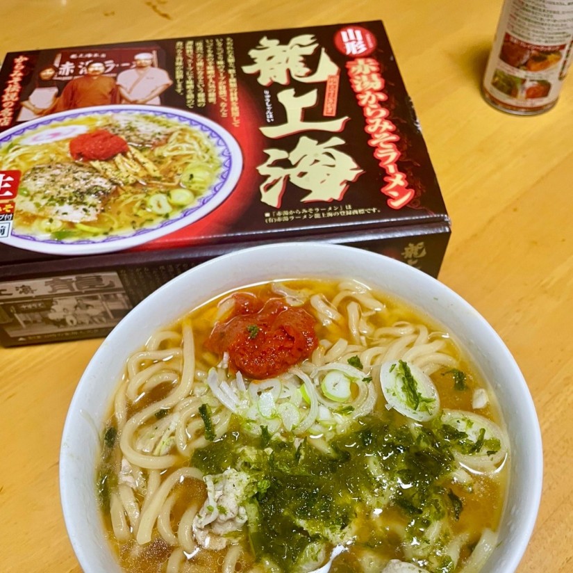 山形 赤湯からみそラーメン 龍上海